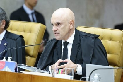 Moraes critica milícias e destaca coragem na abertura dos trabalhos do STF Ministro Alexandre de Moraes discursa na retomada dos trabalhos do STF neste 2º semestre de 2025. (Foto: Antonio Augusto/STF)