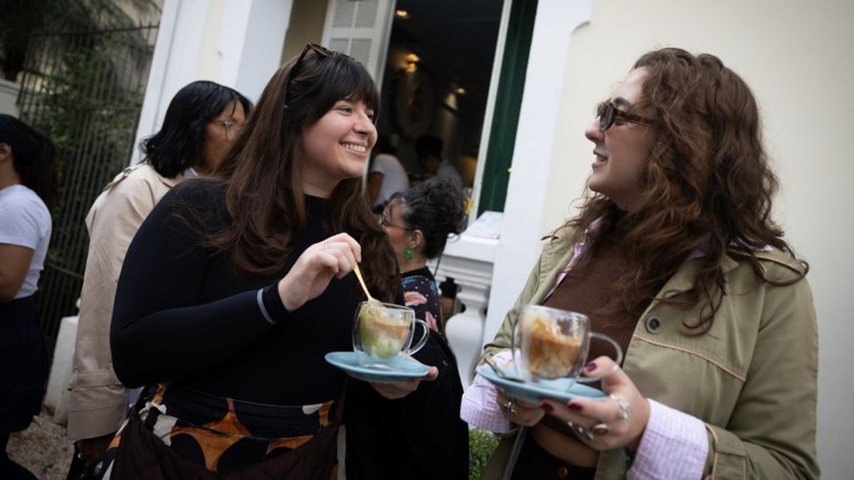 Coffee parties acontecem ao ar livre e trazem drinks à base de café como protagonistas — Foto: Maria Isabel Oliveira