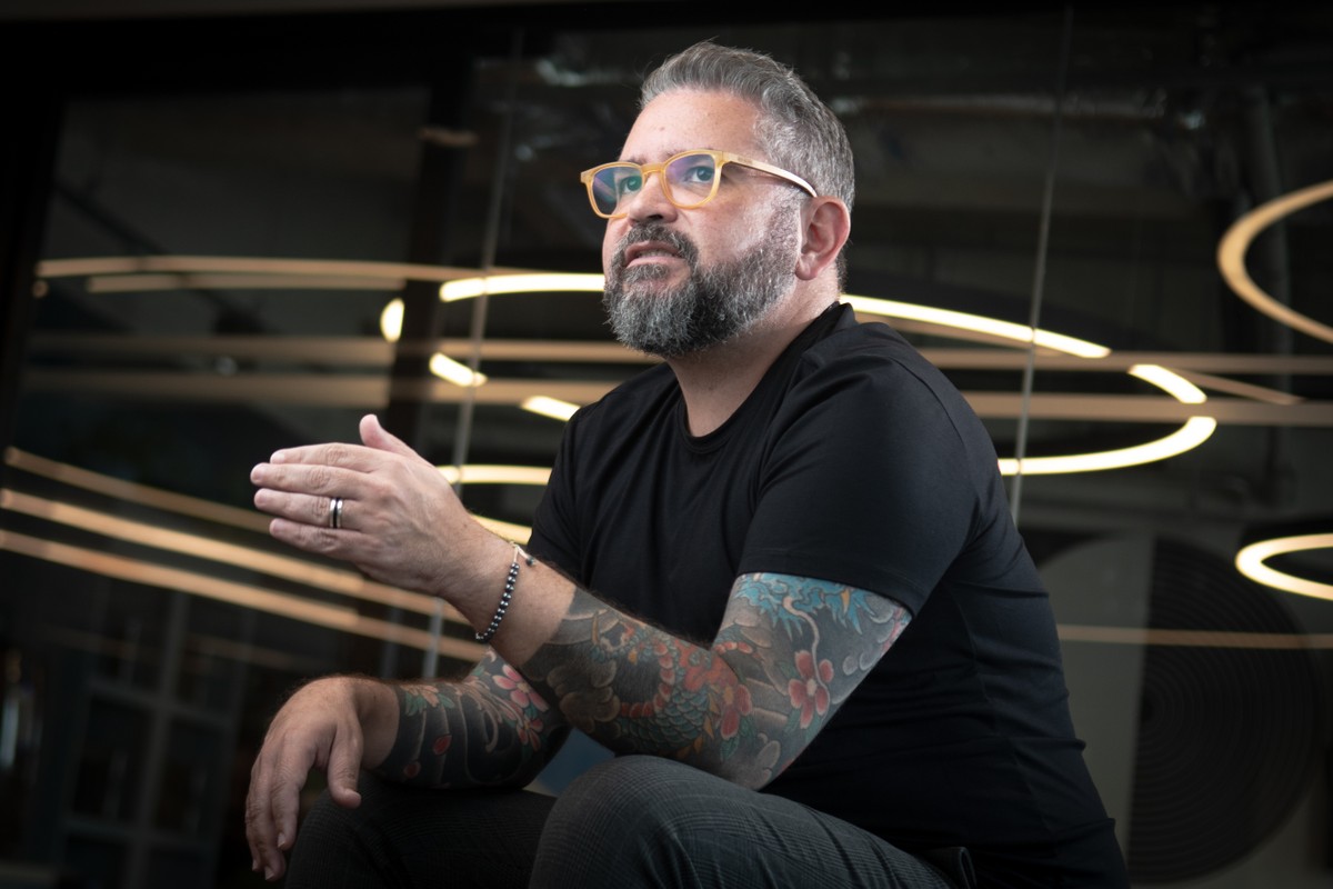 Pablo Toledo, diretor de Marca e Comunicação da BYD, é o entrevistado do 15Cast (Foto: Gabriel Reis/Valor)