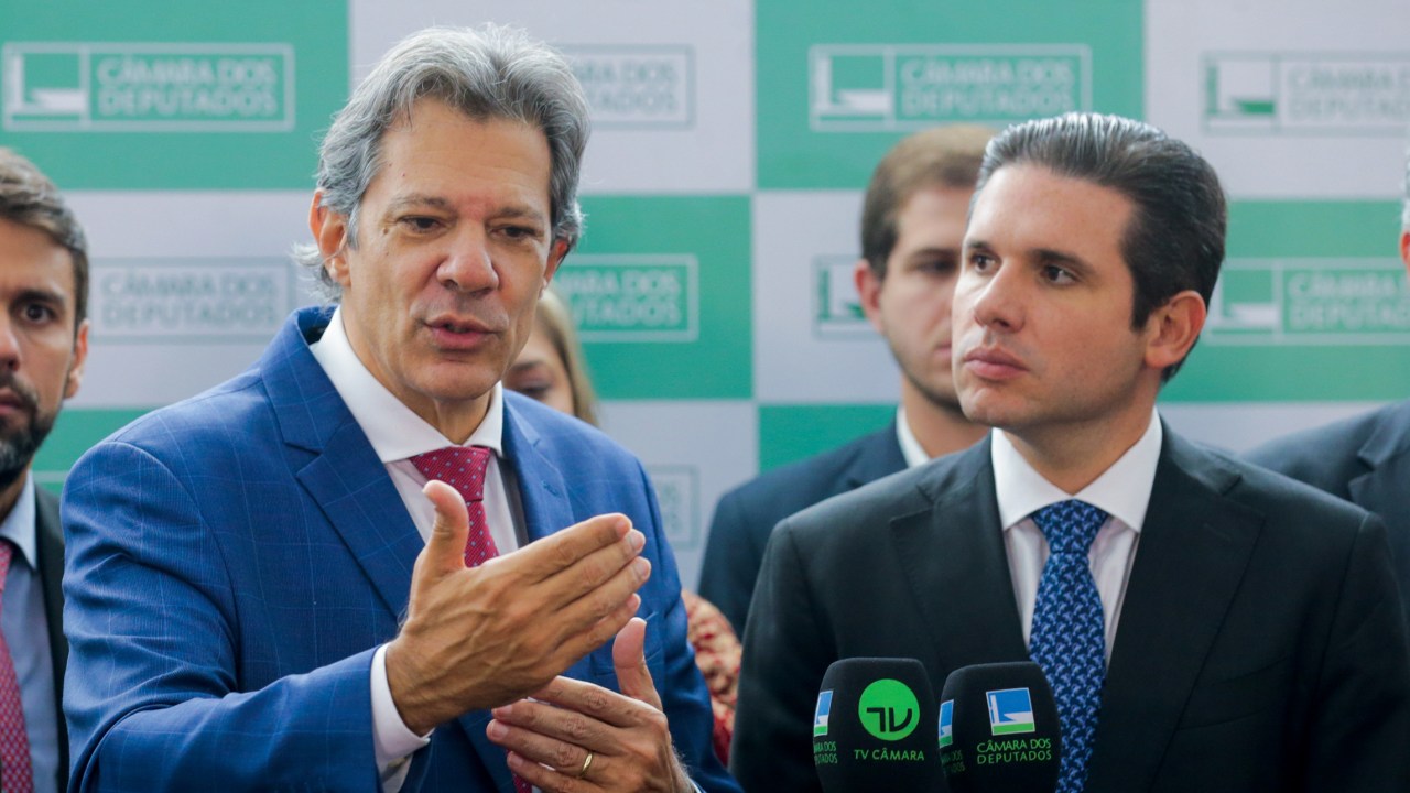 Haddad e Motta (Foto: Lula Marques/Agência Brasil)