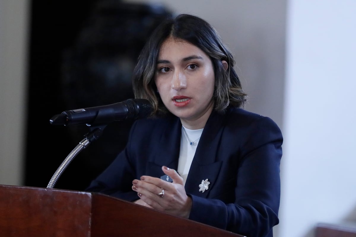 Laura Sarabia renuncia ao cargo de chanceler do governo de Petro após desavenças A chanceler da Colômbia, Laura Sarabia, em Bogotá. (Foto: Carlos Ortega - EFE)