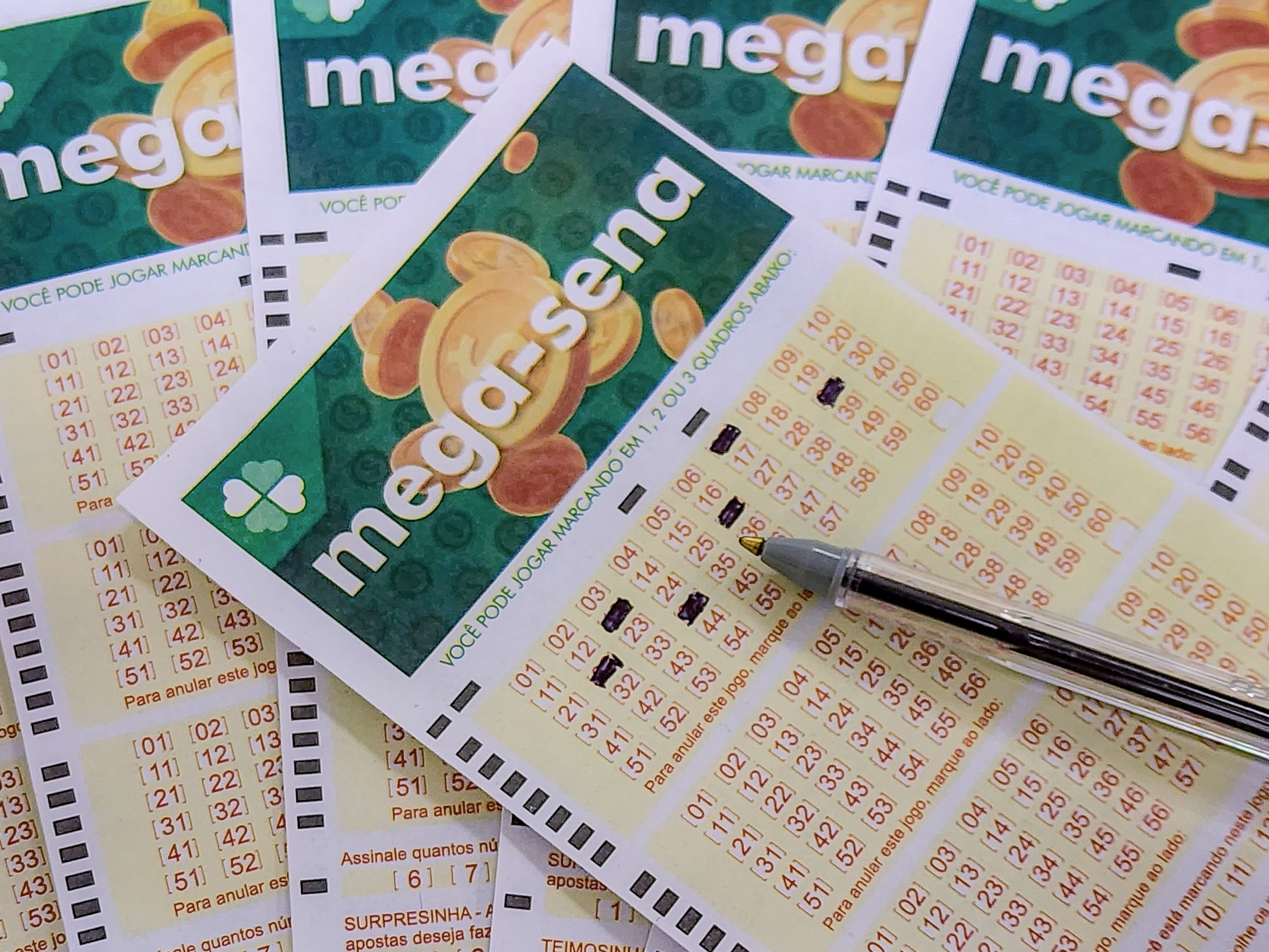 Mega-Sena sorteia R$ 31,6 milhões; veja os números sorteados da sorte Foto: Rafa Neddermeyer/Agência Brasil