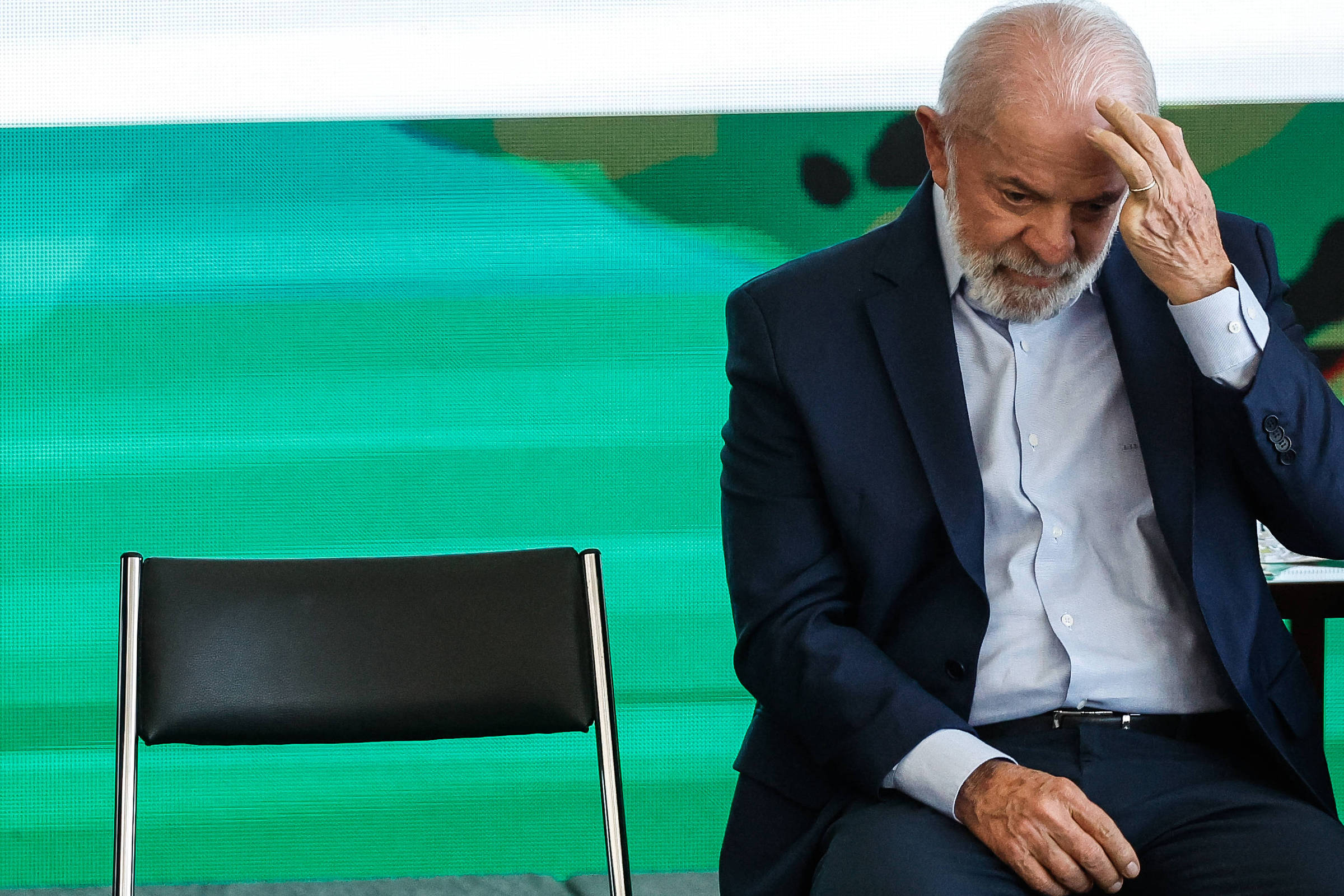 Lula opta por não sancionar aumento de vagas para deputados e pressiona Congresso Presidente Lula (PT) em evento no Palácio do Planalto (Foto: Gabriela Biló-1º.jul.25/Folhapress)