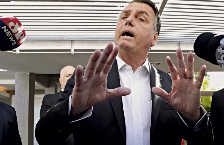 Ex-presidente Jair Bolsonaro (Foto: Eraldo Peres/Image Plus)