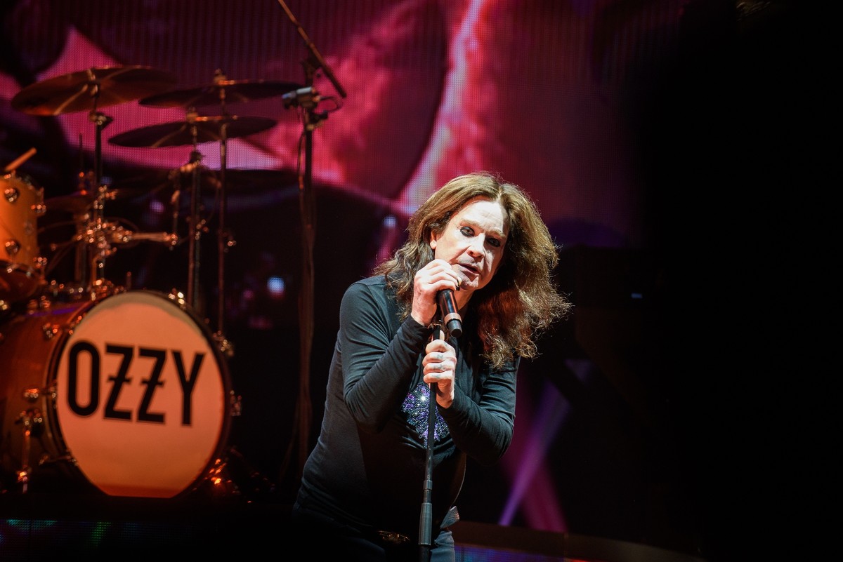 Heavy metal se despede de Ozzy Osbourne em show emocionante e histórico Ozzy Osbourne (Foto: Luiz Henrique Estevam / Zimel Press / Agência O Globo)