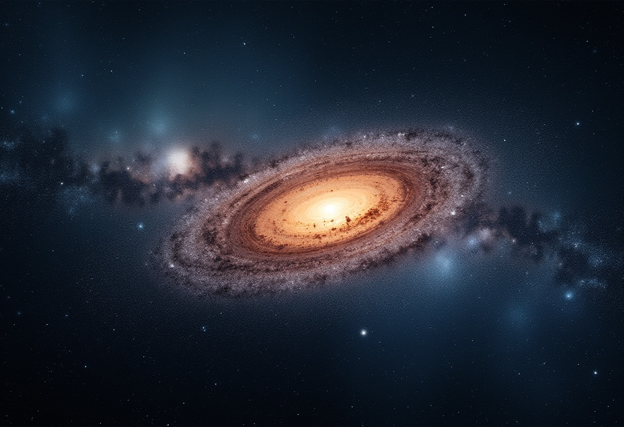 Cientistas descobrem 'galáxias fantasmas' orbitando a Via Láctea Qual é o melhor horário para ver a Lua do Veado nesta quinta? Saiba o motivo do nome desse fenômeno (Foto: Reprodução)