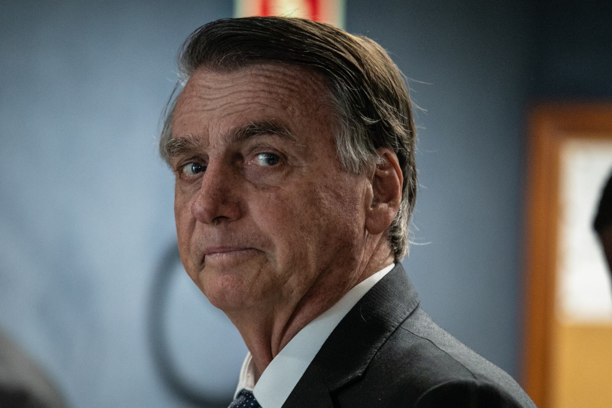 Governador do PL rejeita apoio a Bolsonaro na eleição do Rio Jair Bolsonaro em interrogatória no STF (Foto: Brenno Carvalho / Agência O Globo)