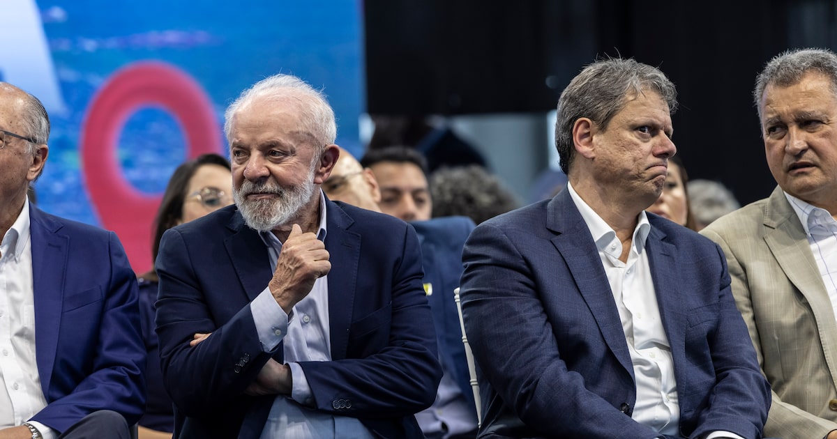 Lula empata com Tarcísio e Michelle em nova pesquisa para o 2º turno Foto: Reprodução