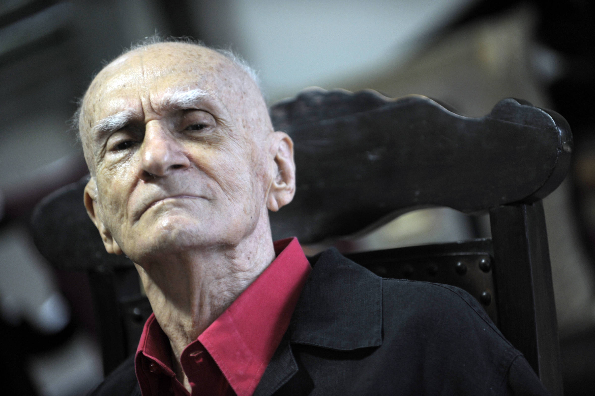 'O Desertor de Princesa' de Ariano Suassuna é apresentado gratuitamente em SP A imagem mostra o autor Ariano Suassuna durante aula em 2013, em Pernambuco (Foto: Leo Caldas/Folhapress)