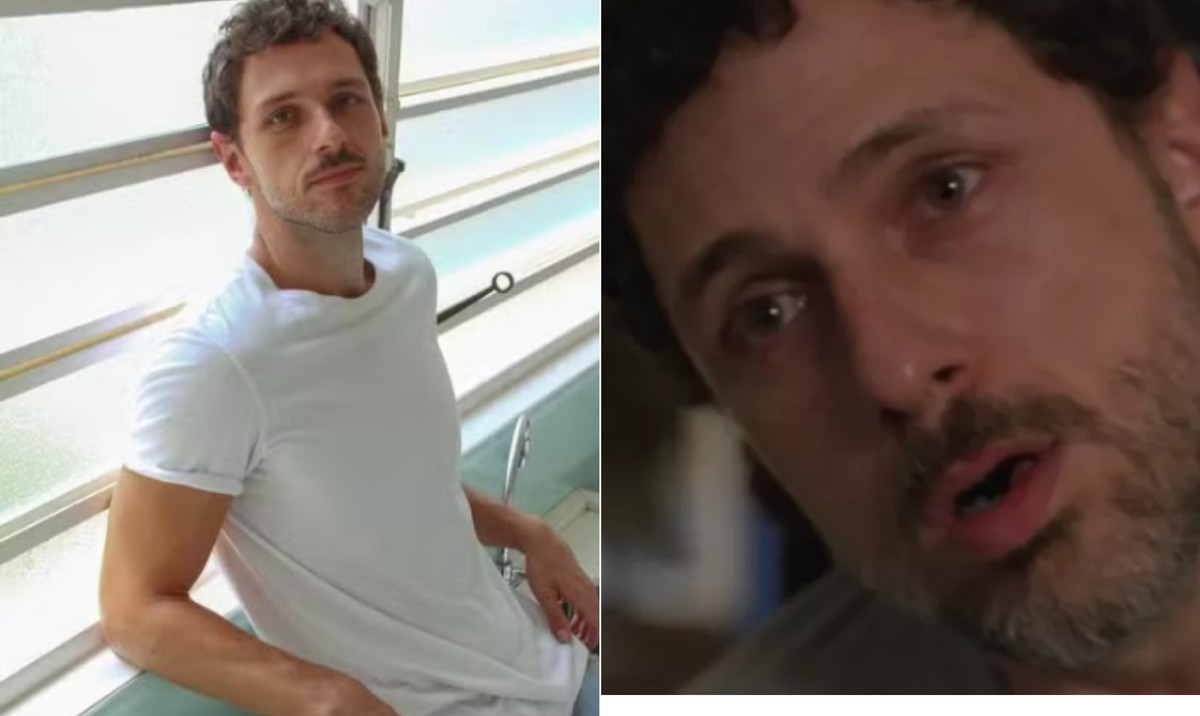 Guilherme Magon brilha como Leonardo, filho enigmático de Odete Roitman em 'Vale tudo' Guilherme Magon em cena, como Leonardo Roitman (Foto: Reprodução)