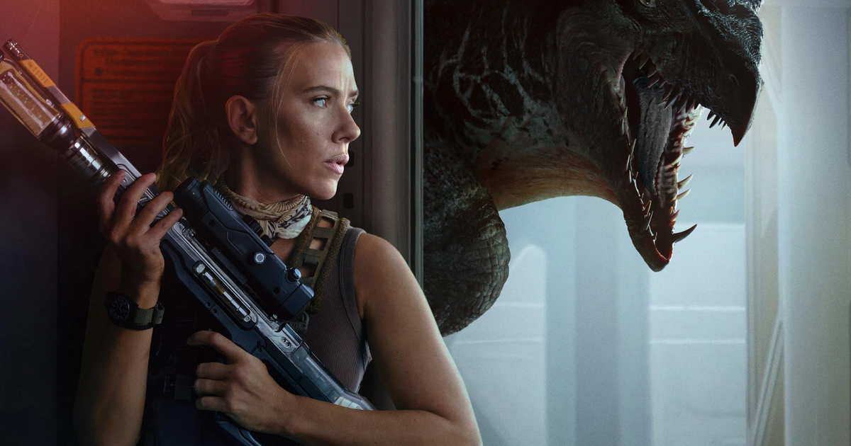 Jurassic World: Recomeço ganha cena inédita com humanos em apuros (Foto: Reprodução)