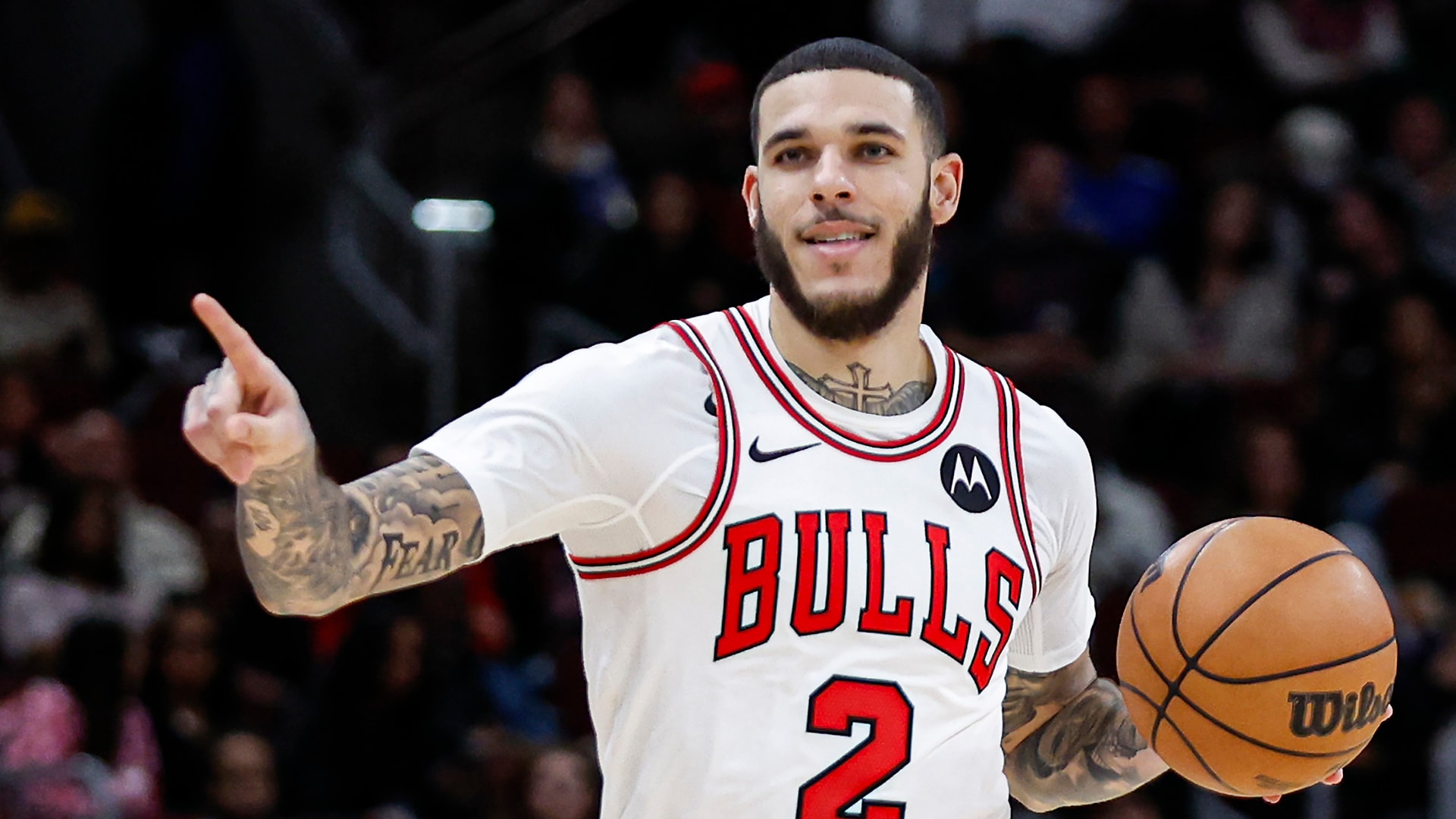 Lonzo Ball celebra nova fase com os Cavaliers após troca com os Bulls Foto: Reprodução/@NBA