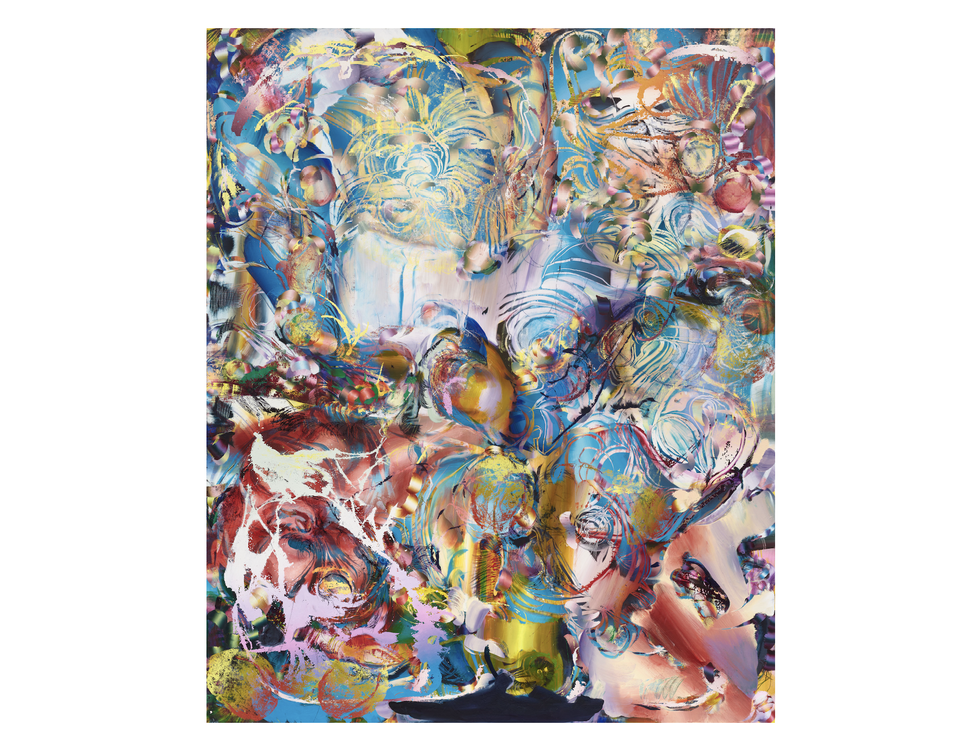 Lauren Quin, Lowing, 2024 © Lauren Quin, cortesia Pace Gallery. Foto de Marten Elder.