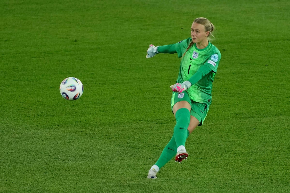 Hannah Hampton assume a meta da seleção após saída de Mary Earps Foto: Reprodução/The Athletic UK