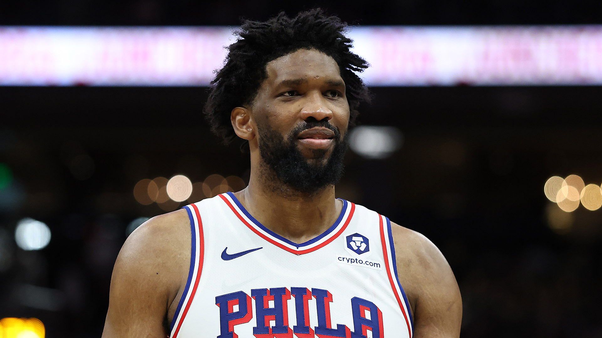Sixers esperam que Joel Embiid esteja saudável para o início da pré-temporada Foto: Reprodução/@NBA