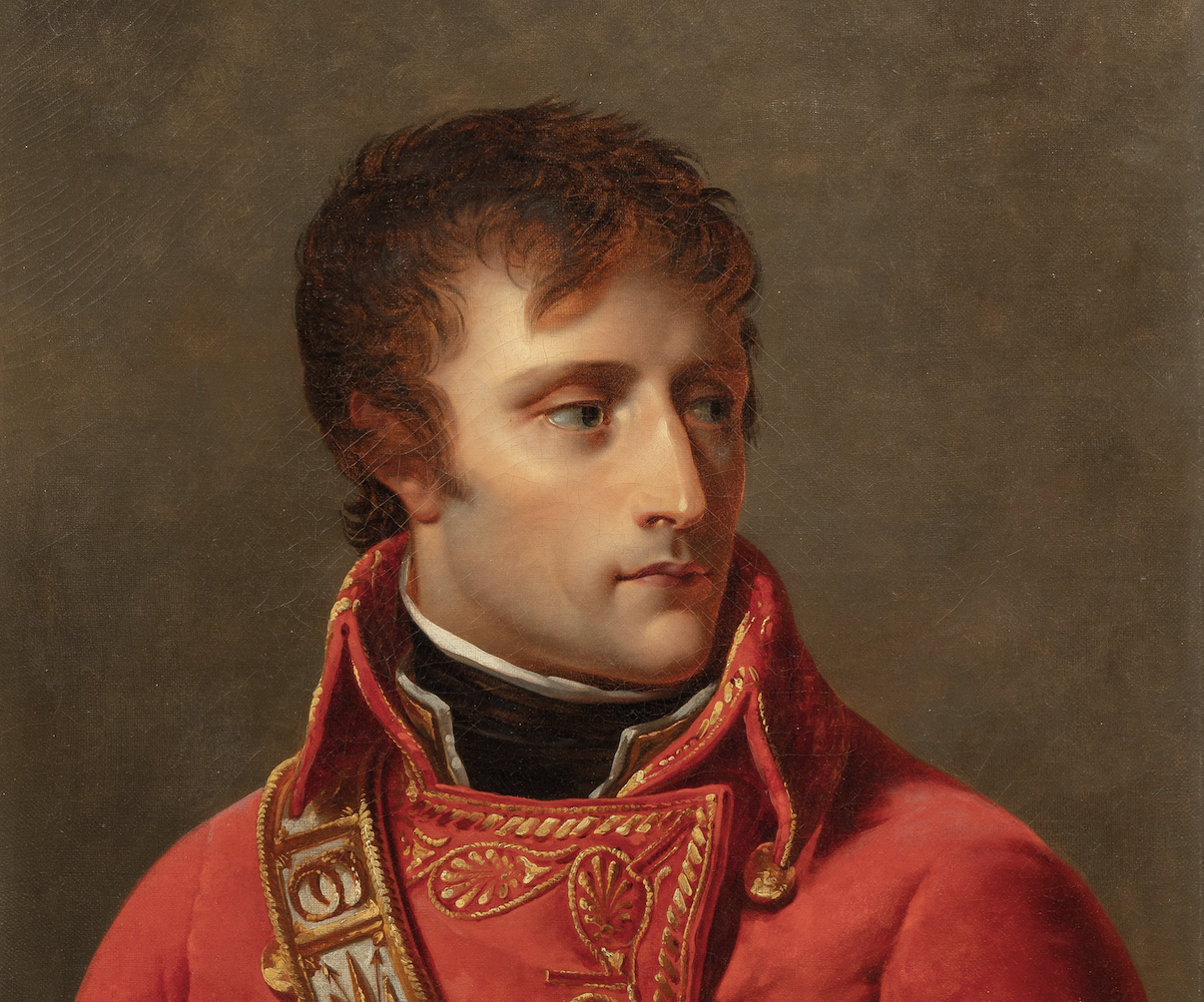 Antiquário francês arrecada R$ 9,6 milhões com leilão de coleção de Napoleão em Paris Retrato de Napoleão, atribuído a Antoine-Jean Gros, foi vendido pela Sotheby's na quarta-feira. (Foto: Sotheby's)
