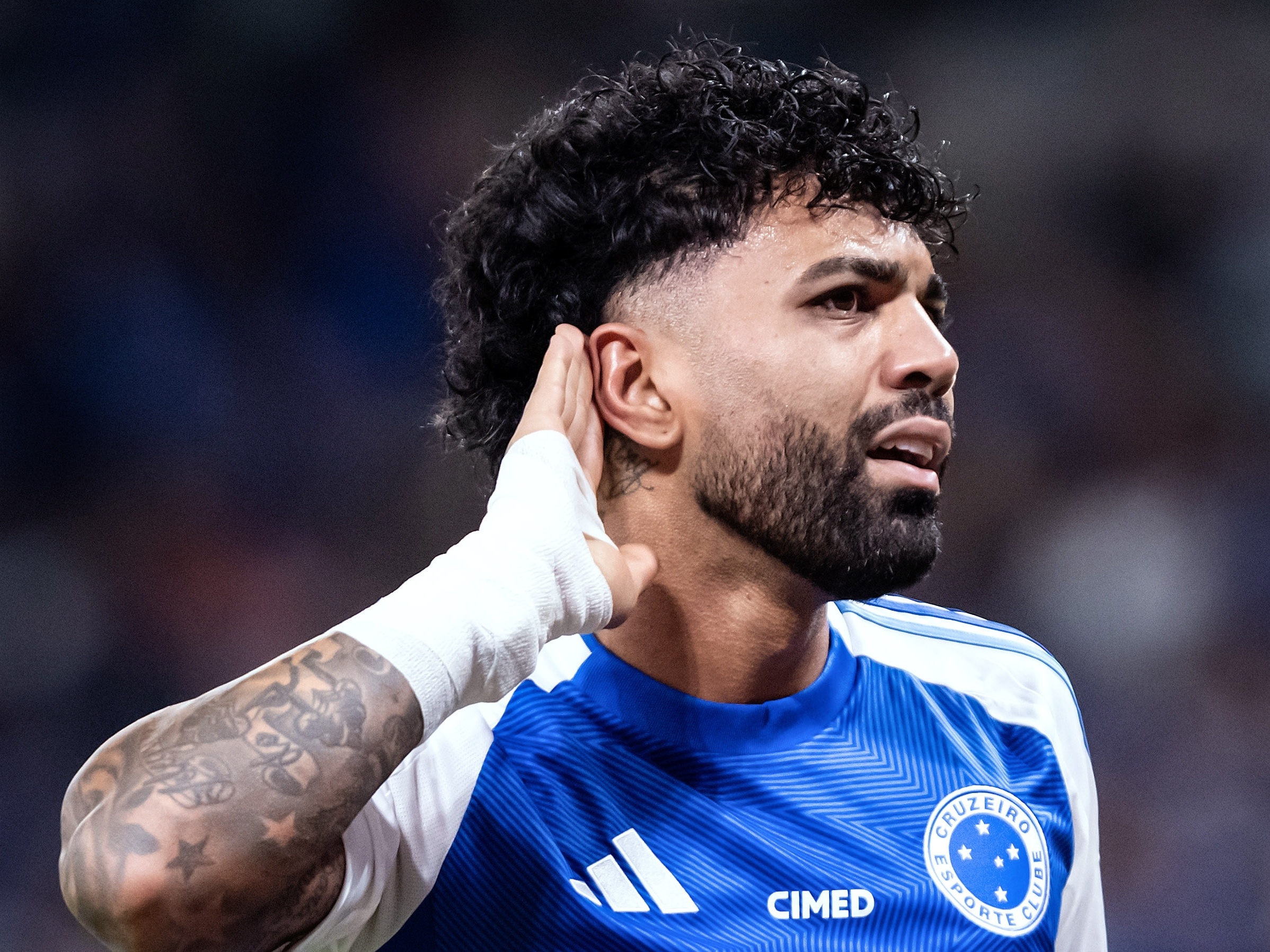 Cruzeiro se destaca na liderança com gol de Gabriel e vitória convincente Gabigol comemora seu gol pelo Cruzeiro (Foto: Gustavo Aleixo / Cruzeiro)