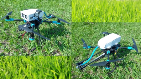 Drones detectam queimadas e monitoram gases de efeito estufa com eficiência Para validar o uso dos drones na coleta de dados de GEE, foram feitos testes no entorno do campus da USP, em São Carlos (Foto: Antonio Daud)