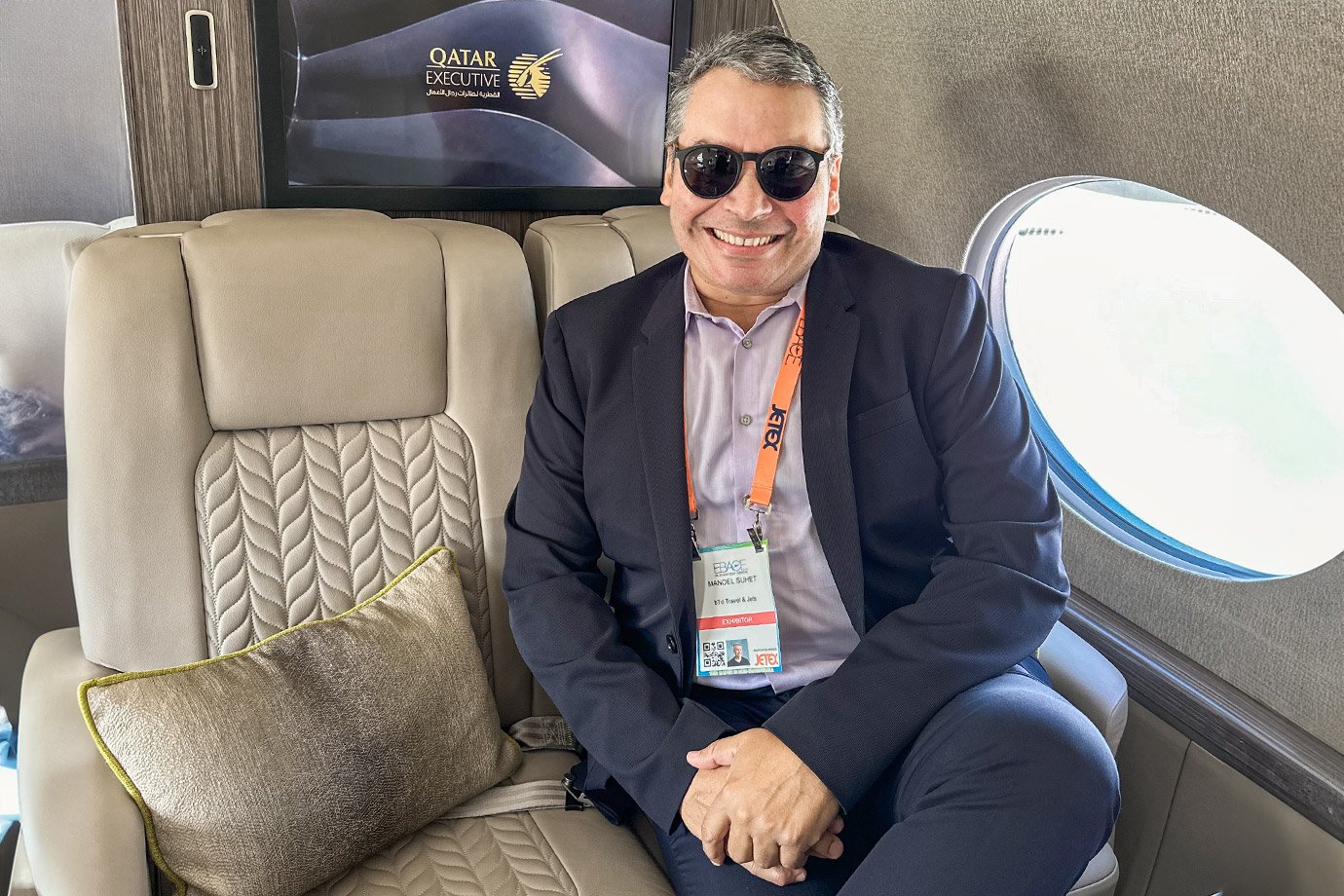 Manoel Suhet, da bTd Travel & Jets: expectativa de vendas de 6 milhões de dólares em 2025 (Foto: Divulgação)