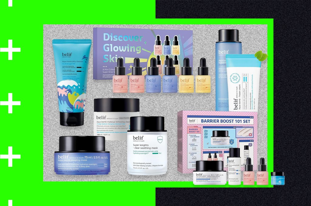 Produtos da Belif, favoritos de estrelas do K-Pop, estão disponíveis na Amazon Belif é usado por grandes ídolos do K-Pop para conseguir uma pele brilhante. Veja como comprar alguns dos melhores produtos de skincare da marca na Amazon agora. (Foto: Reprodução)