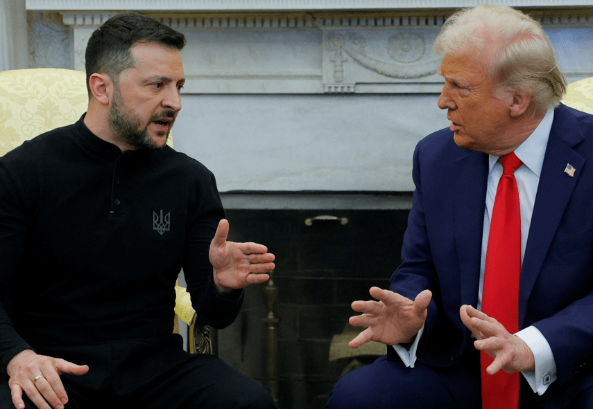 Trump sugere a Zelensky ataque da Ucrânia contra Moscou em resposta a Putin Foto: Reprodução
