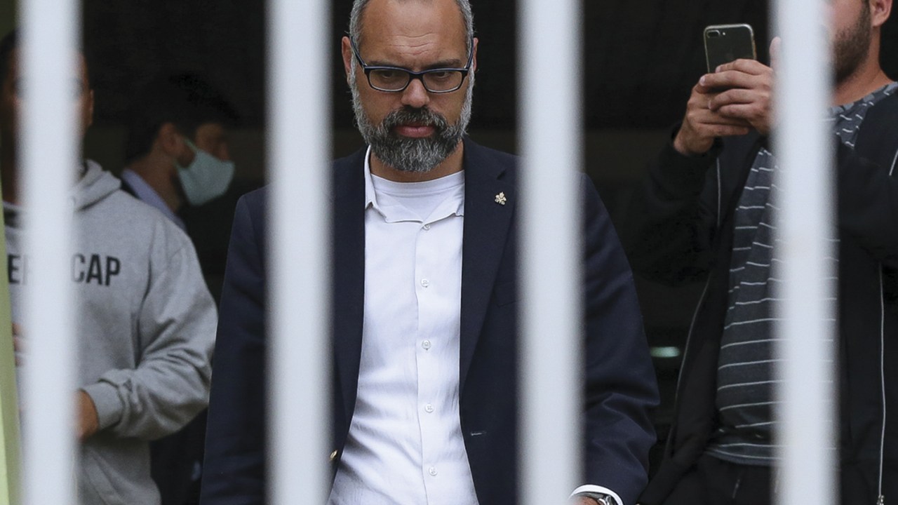 FORAGIDO - Allan dos Santos: o blogueiro migrou para os EUA para fugir da PF (Foto: Pedro Ladeira/Folhapress)