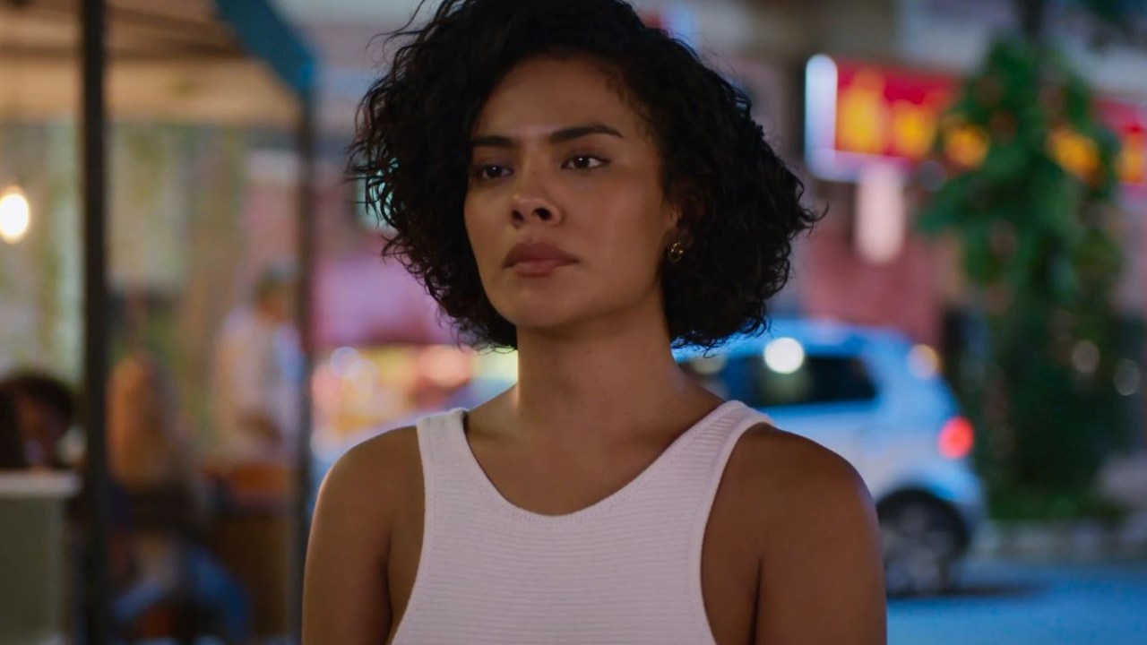 Maria de Fátima (Bella Campos) em Vale Tudo, novela das 9 da Globo (Foto: Reprodução/TV Globo)