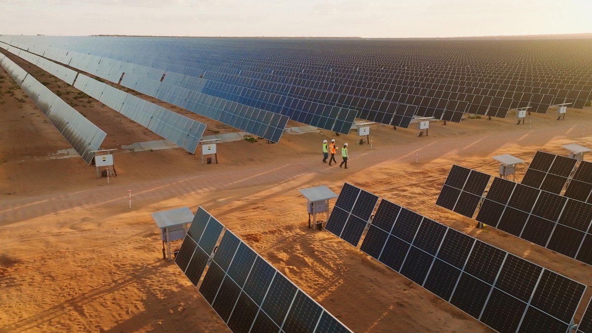 Sabesp e Engie firmam parceria para energia solar no Nordeste Projeto solar — Foto: Divulgação