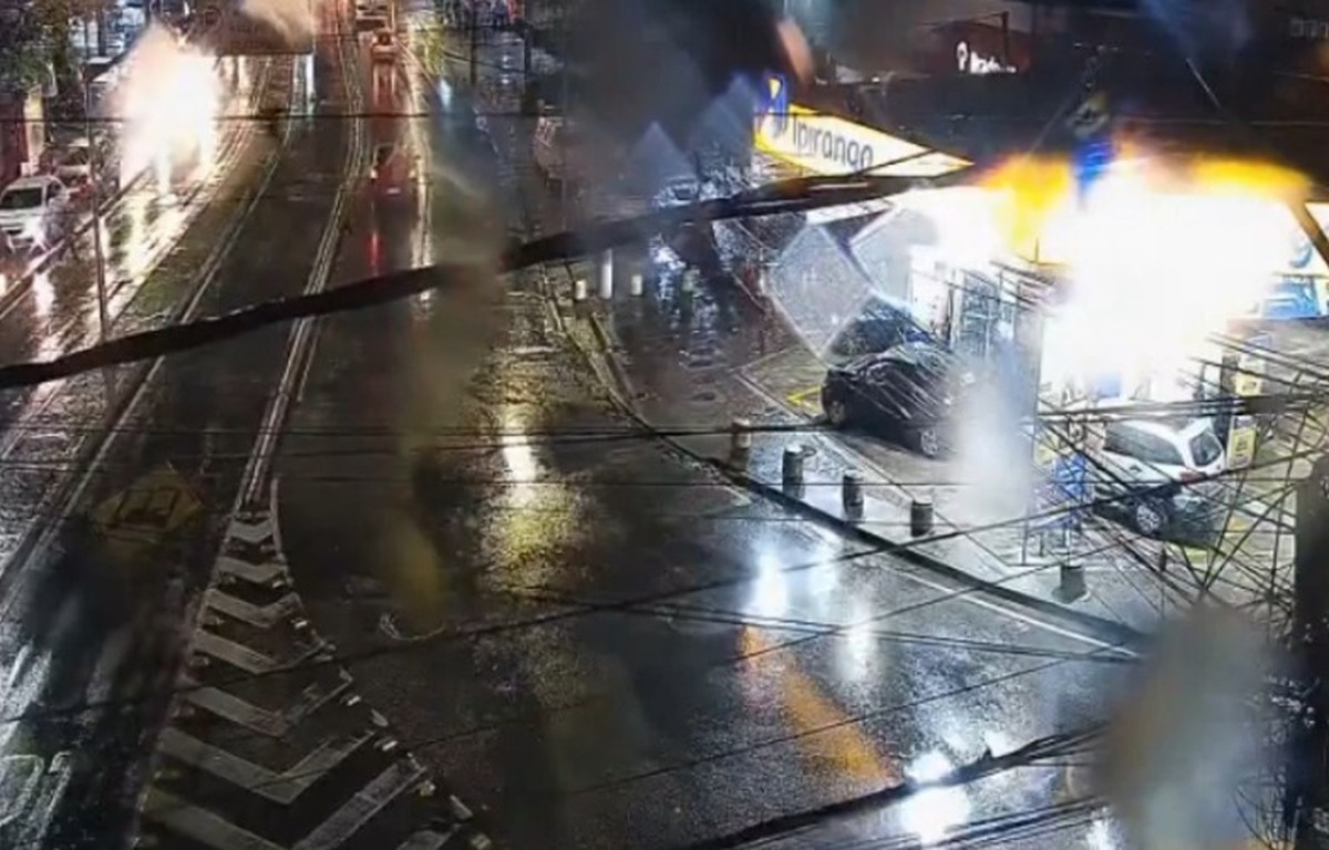 Chuva atinge bairros do Rio nesta noite de sexta-feira (Foto: Reprodução / X / COR)