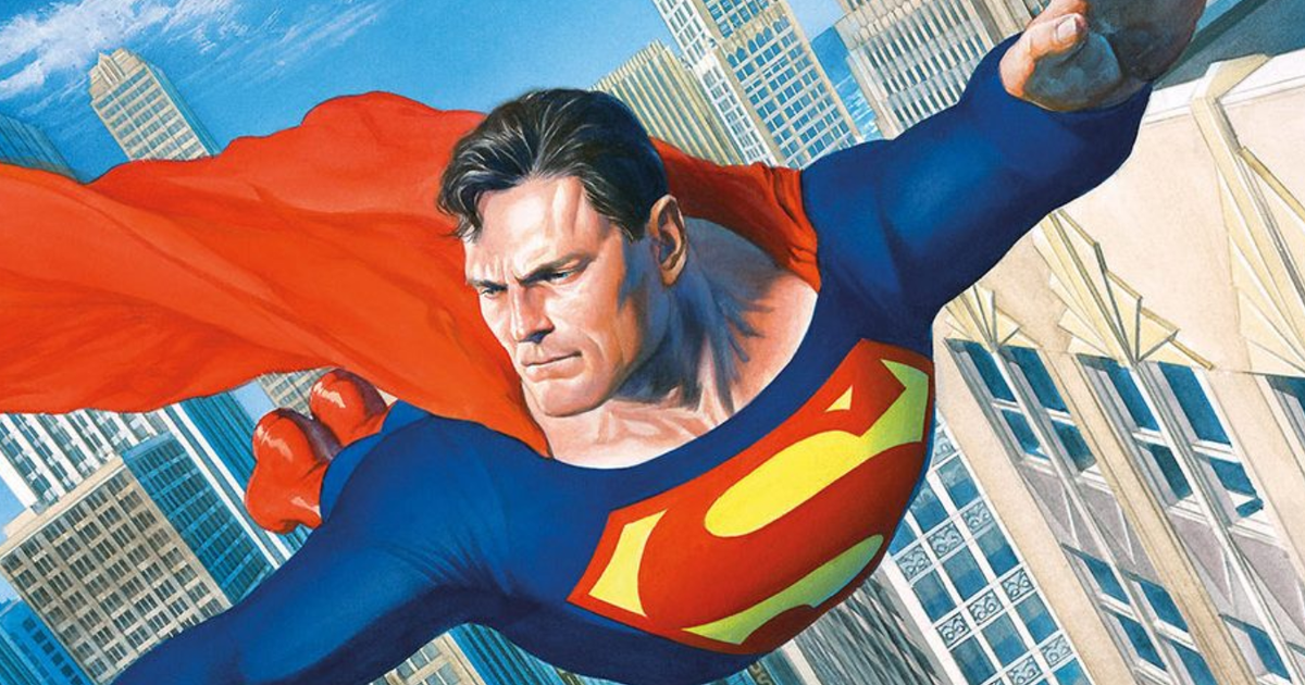 Alex Ross traz nova arte do Superman inspirada no Rio de Janeiro Alex Ross resgata arte clássica de Superman no Rio de Janeiro em homenagem à visita do elenco à cidade para promover o filme (Foto: Reprodução)
