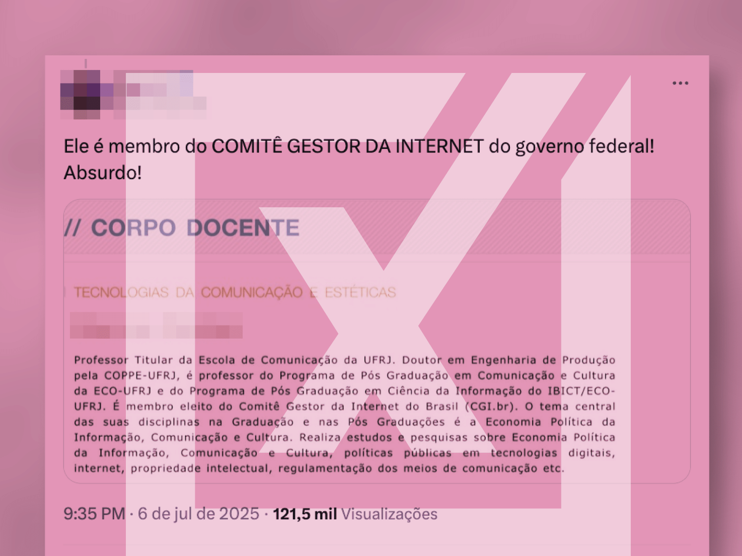 Comitê Gestor da Internet é eleito e reafirma seu papel sem censura Comitê Gestor da Internet tem membros eleitos e não é órgão de censura (Foto: Projeto Comprova)