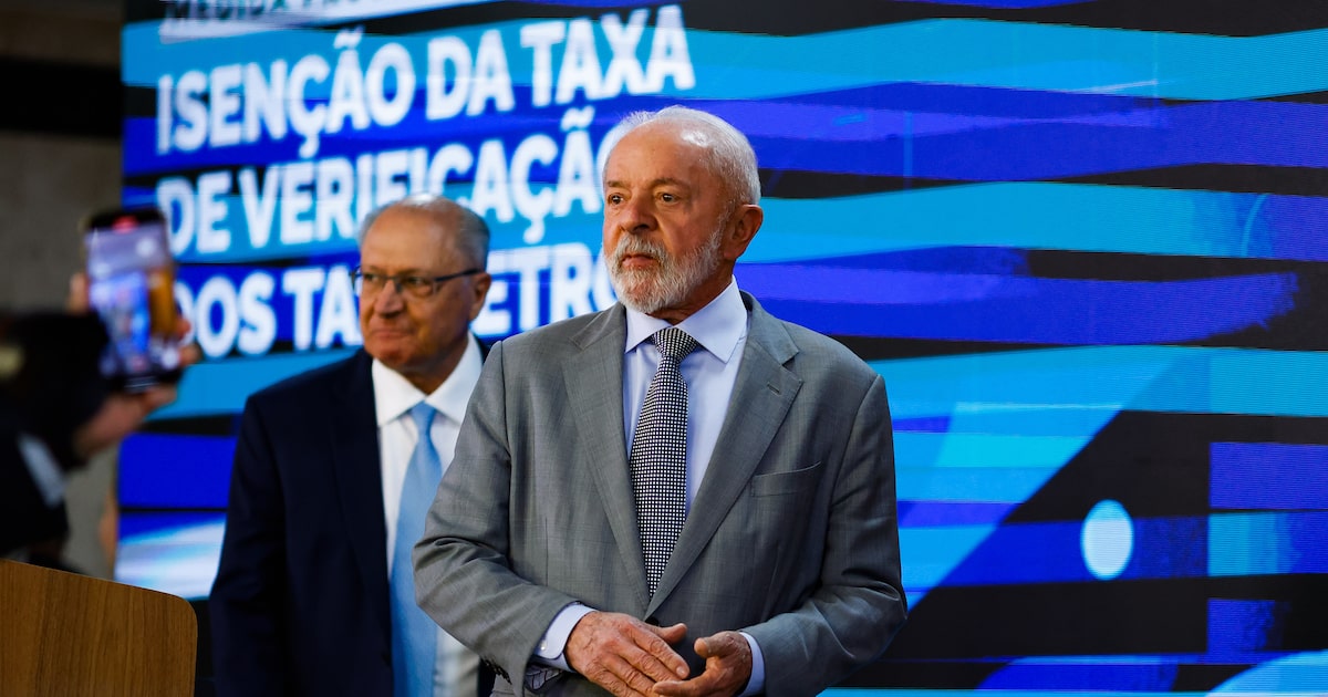 Presidente Luiz Inácio Lula da Silva durante solenidade no Palácio do Planalto (Foto: Wilton Junior / Estadão)