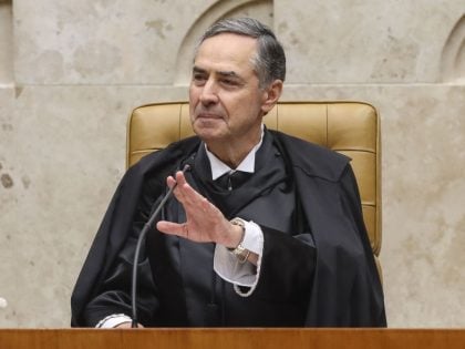Barroso determina que julgamento do golpe ocorra até setembro deste ano Presidente do STF, Luís Roberto Barroso. (Foto: Valter Campanato/Agência Brasil)