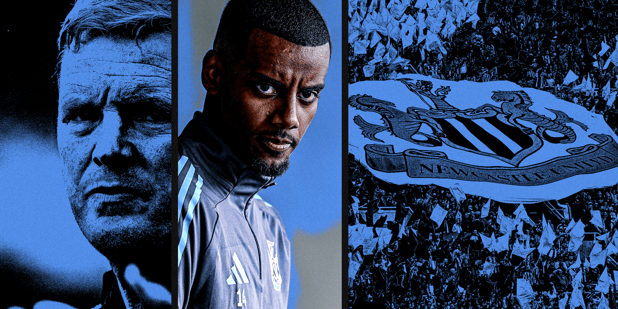 Isak manifesta desejo de deixar o Newcastle e futuro é incerto Foto: Reprodução/The Athletic UK