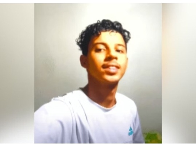 Lucas da Silva Santos passou mal após comer o bolo supostamente envenenado (Foto: Reprodução)