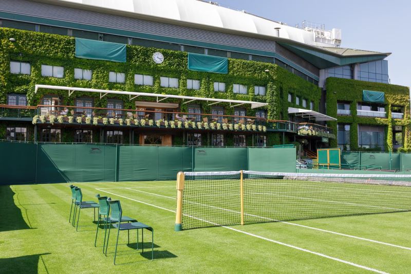 Wimbledon se prepara para a abertura no dia 30 com últimos ajustes finais Foto: Reprodução