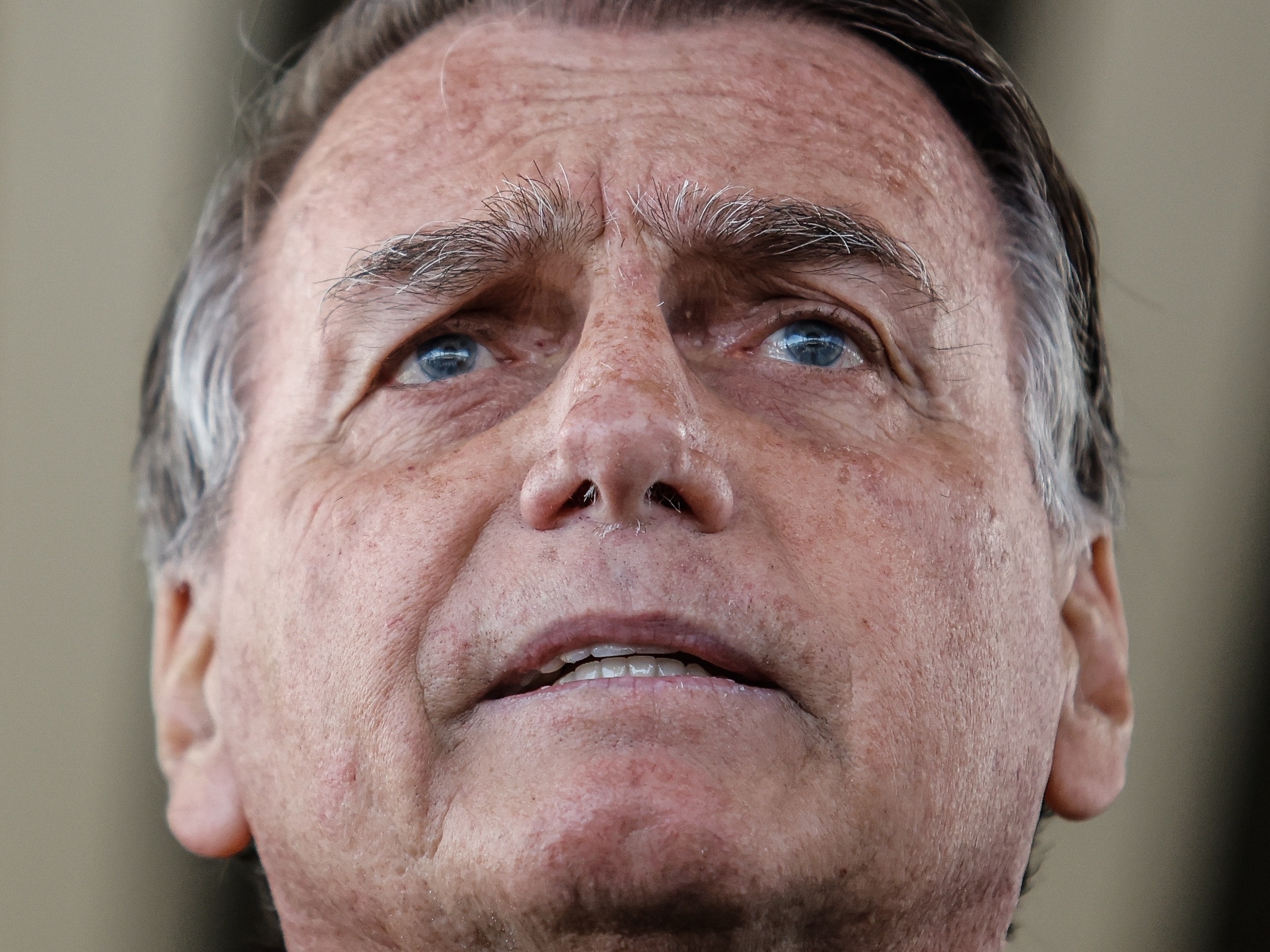 O ex-presidente Jair Bolsonaro em Brasília (Foto: Gabriela Biló - 17.jul.2025/Folhapress)