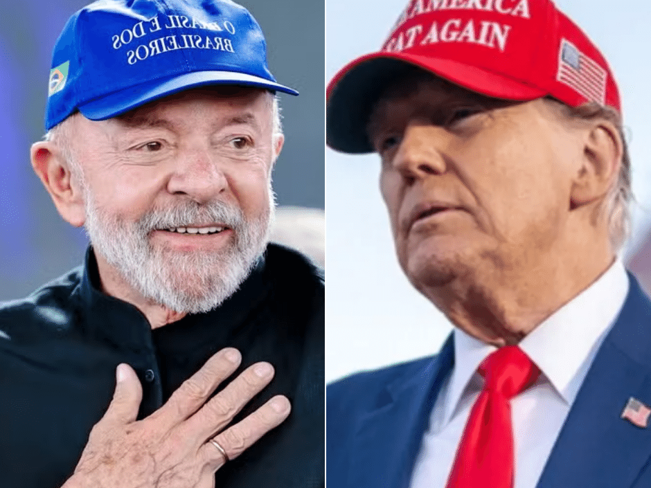 Luiz Inácio Lula da Silva e Donald Trump repercutem nas redes em "batalha de hashtags" impulsionada pelo PT (Foto: Ricardo Stuckert/PR e Truth Social)