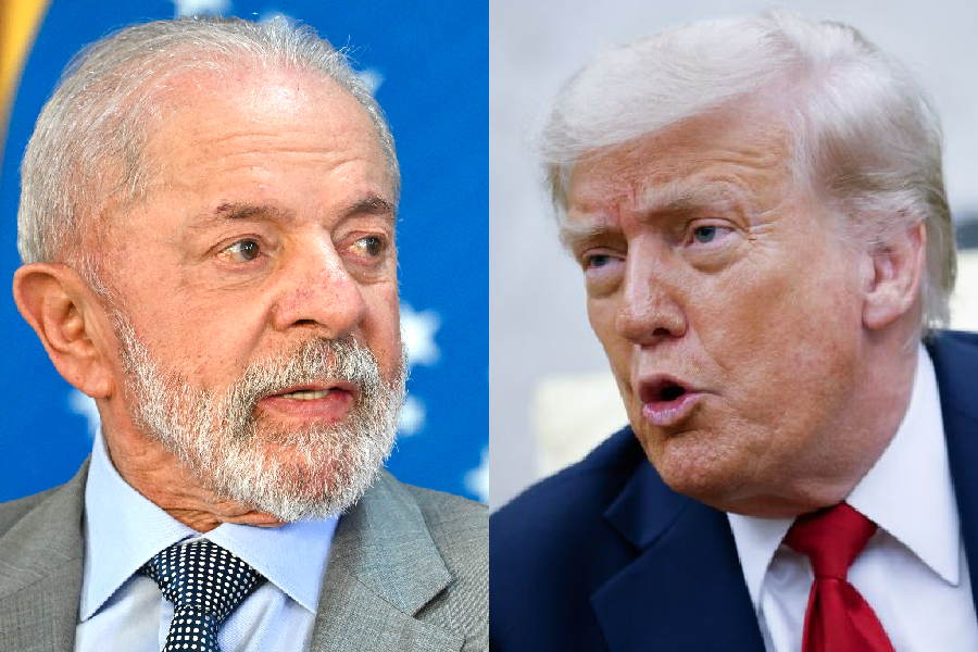 Lula e Trump devem discutir tarifas em meio a tensões políticas globais O presidente do Brasil, Luiz Inácio Lula da Silva, e o presidente dos EUA, Donald Trump (Foto: EVARISTO SA/AFP e Kevin Dietsch/Getty/VEJA)