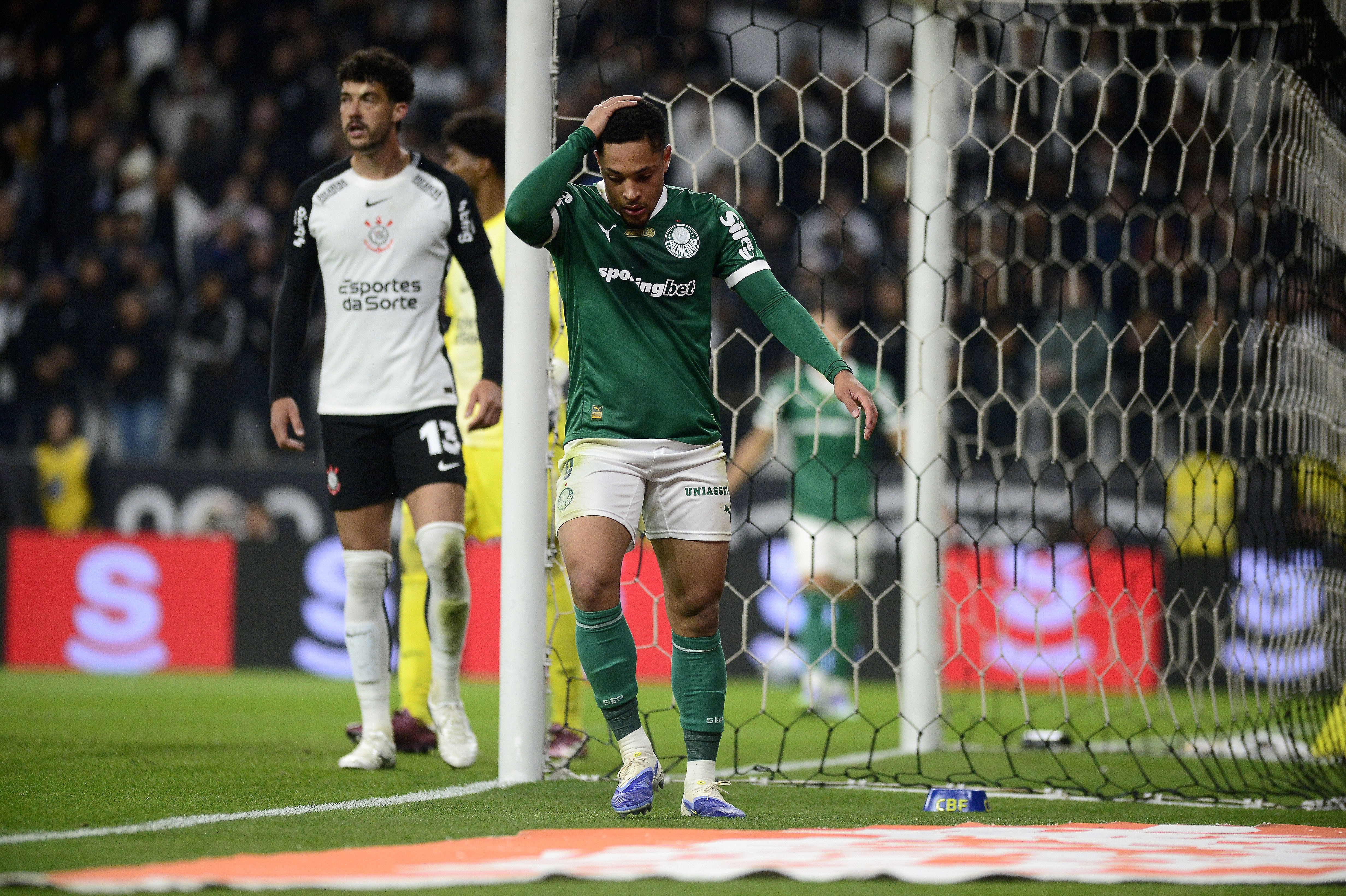 Palmeiras apresenta falhas novamente, apesar de bom desempenho em campo Foto: Reprodução