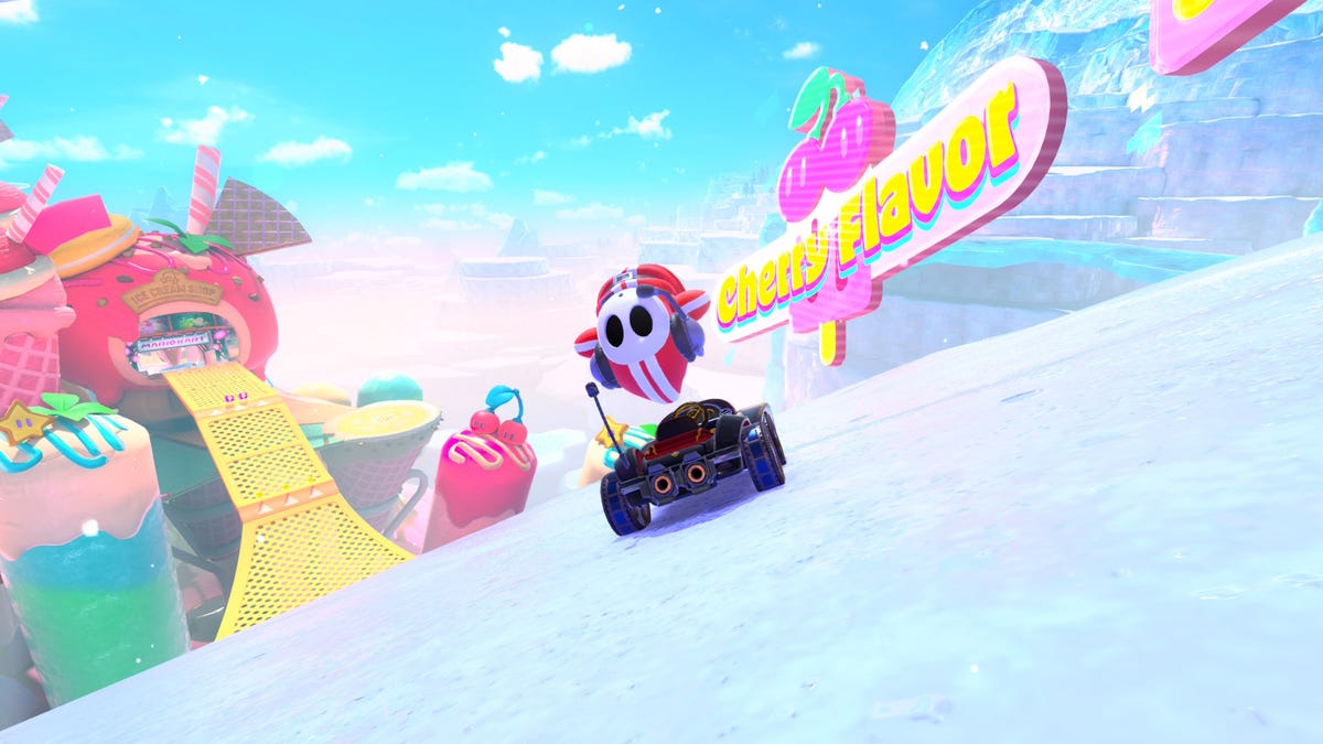 Três pistas incríveis para registrar momentos em Mario Kart World Foto: Reprodução