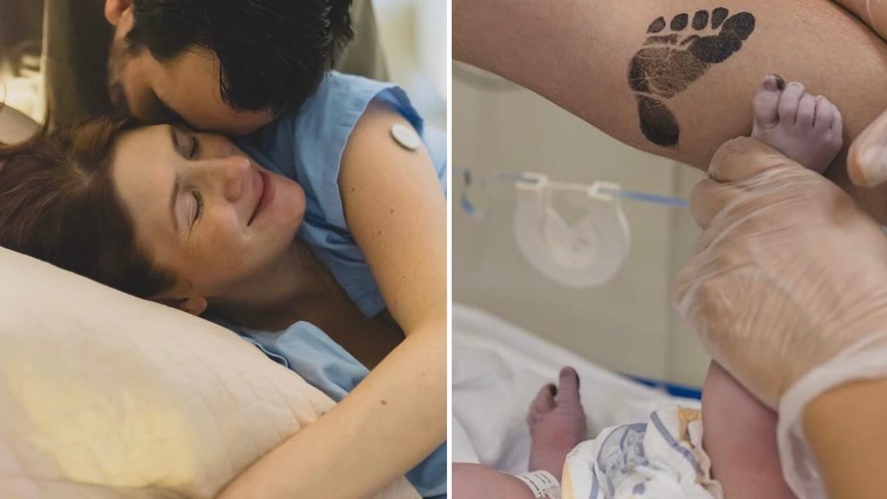 Dani Calabresa celebra nascimento do filho Bernardo e compartilha alegria maternal Foto: Reprodução