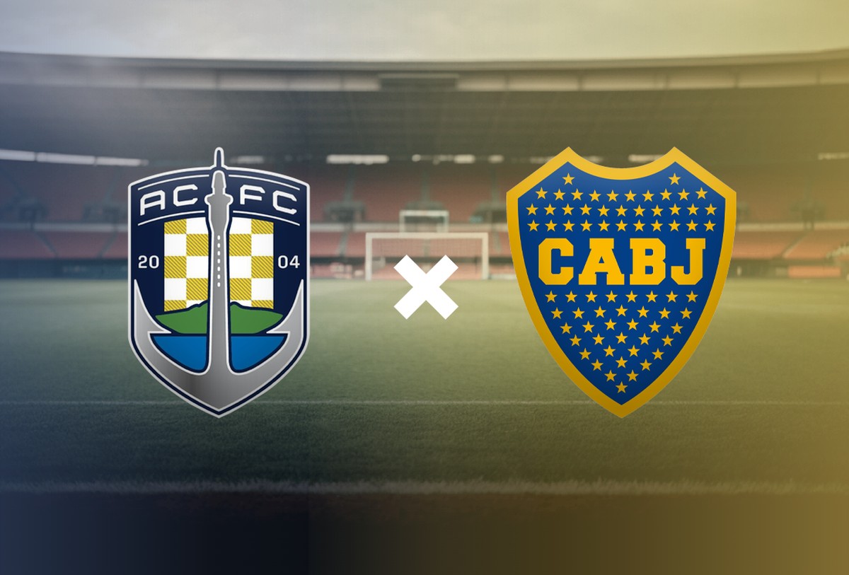 Auckland City e Boca Juniors se enfrentam no Mundial de Clubes; veja onde assistir Auckland City x Boca Juniors, pelo Mundial de Clubes (Foto: Editoria de Arte)