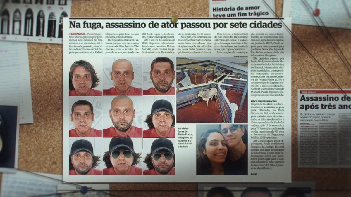 Estreias no streaming: 'O assassinato do ator Rafael Miguel' e 'Jane, the virgin' 'O Assassinato do Ator Rafael Miguel', da HBO Max — Foto: Divulgação/HBO