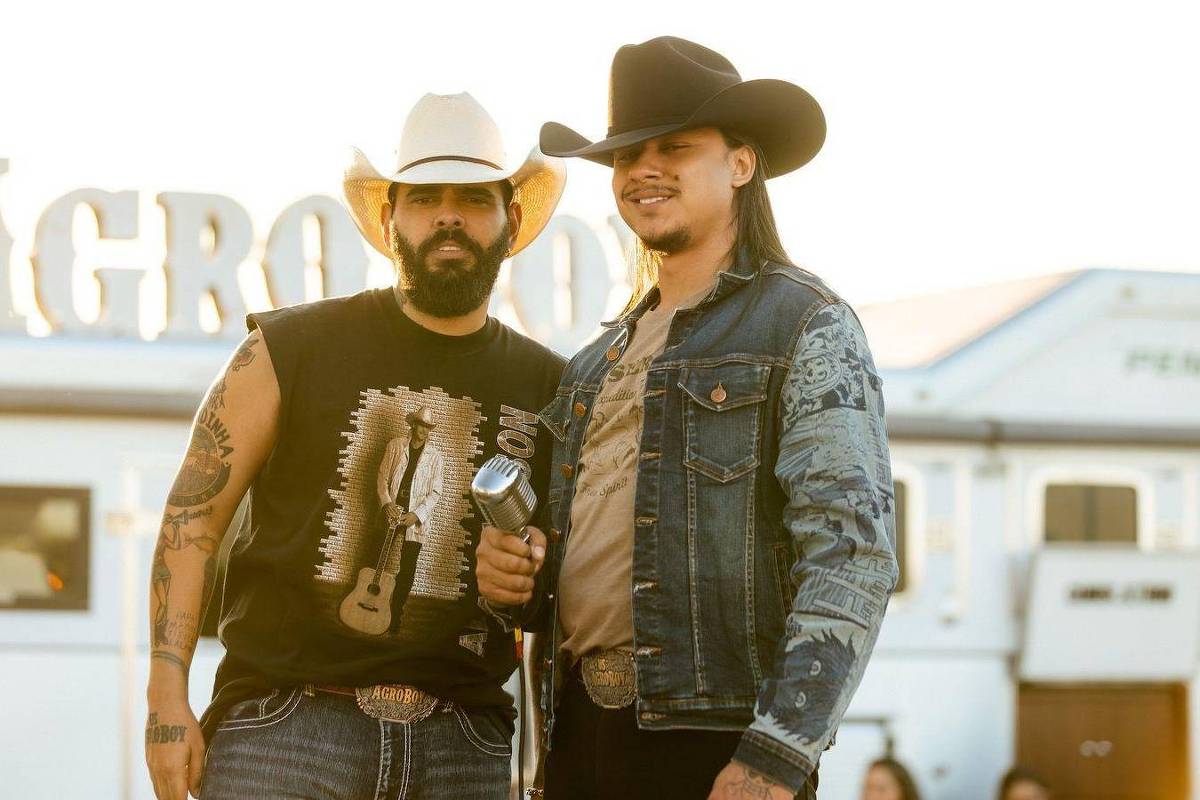 Músicos e influencers impulsionam a imagem do agronegócio no Brasil Os músicos da dupla Us Agroboy (Foto: Us Agroboy/Divulgação)