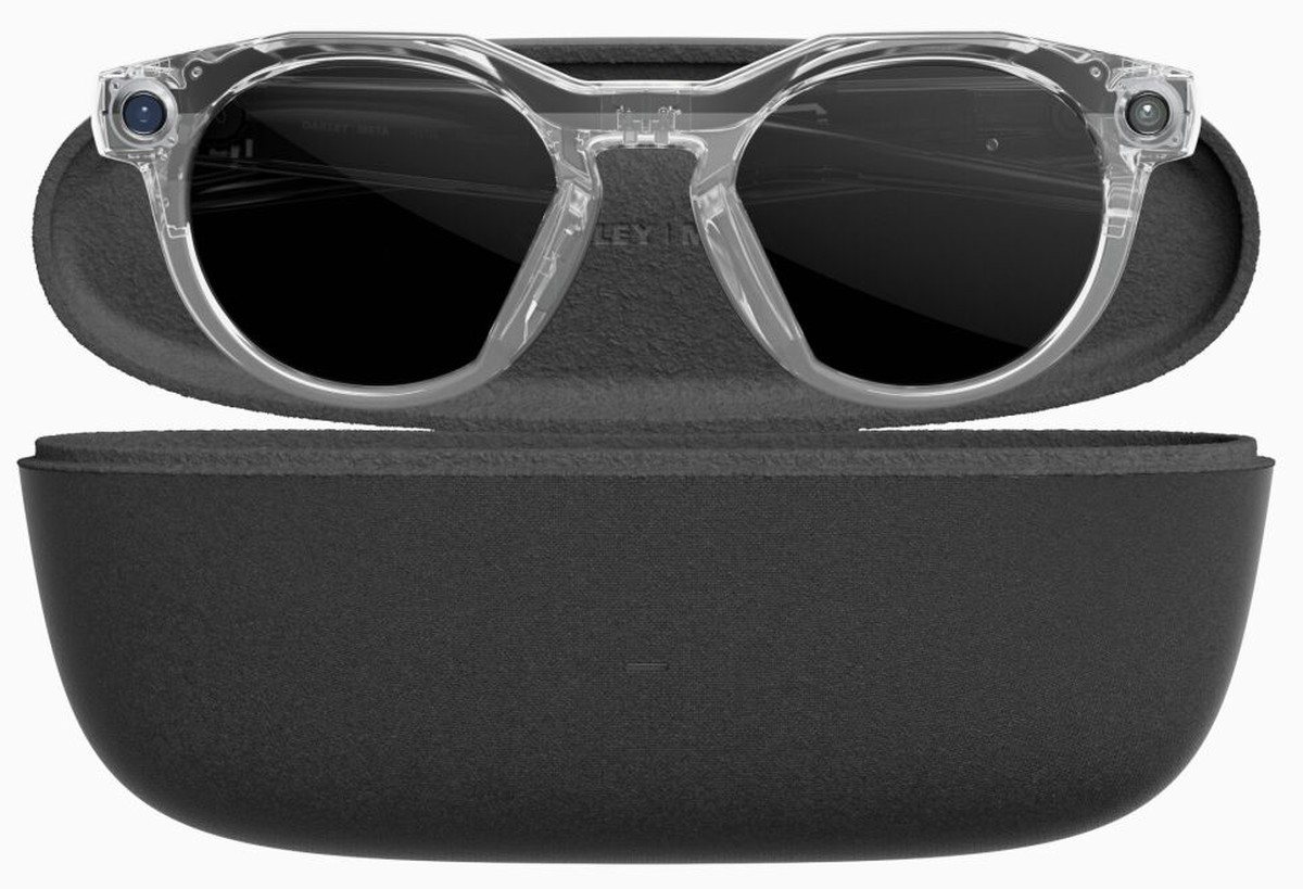 Meta apresenta óculos inteligentes da Oakley com gravação em vídeo 3K Modelo Oakley Meta HSTN — Foto: Divulgação/Meta