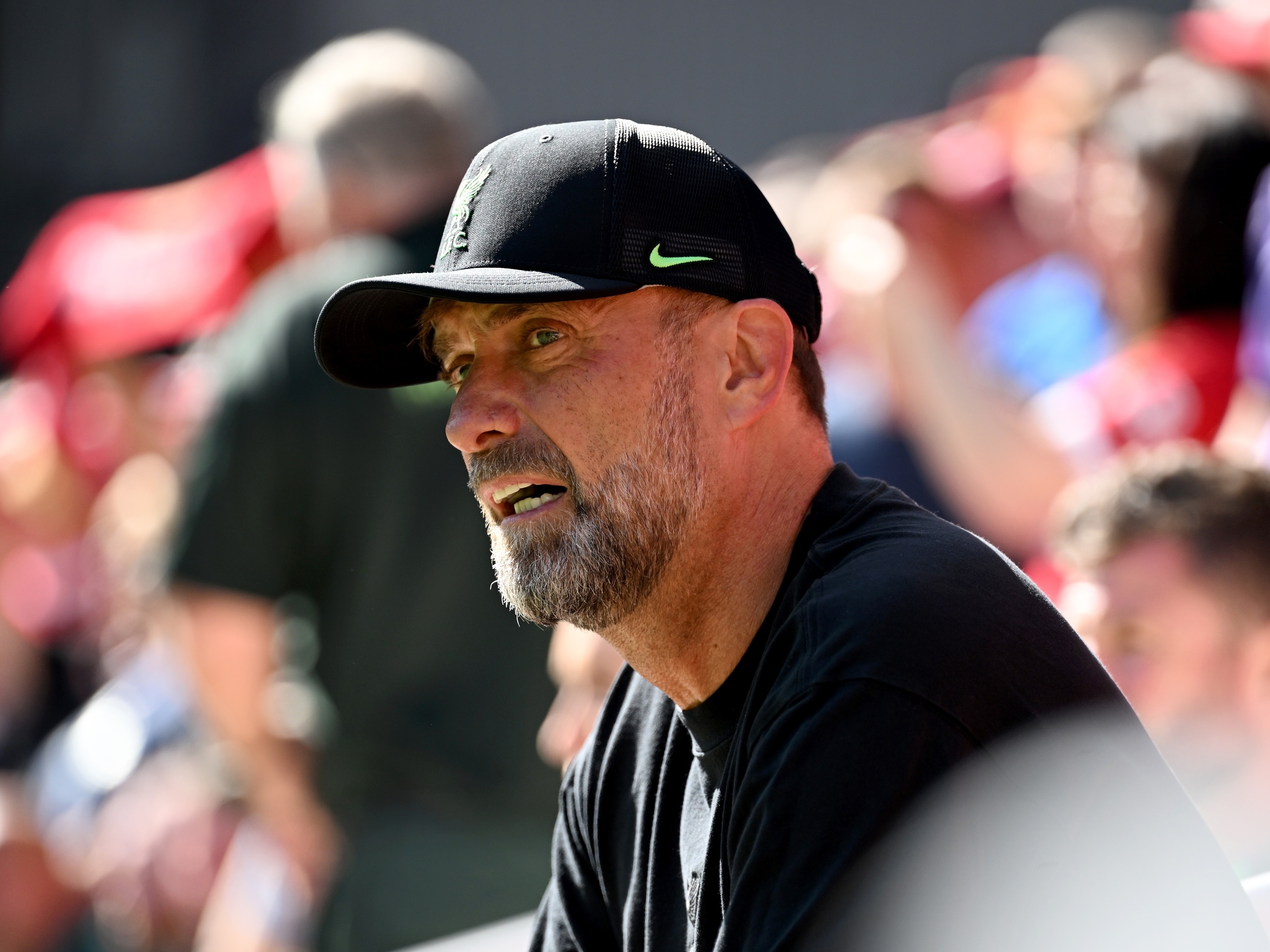 Klopp critica Mundial de Clubes como a 'pior ideia' do futebol moderno Jürgen Klopp, ex-técnico do Liverpool, critica o Mundial de Clubes (Foto: Andrew Powell/Liverpool FC via Getty Images)