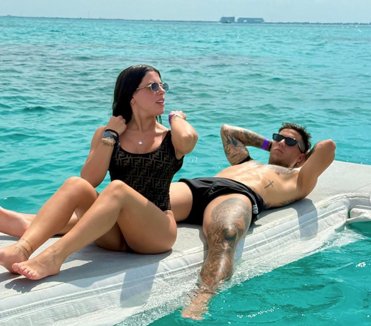 Enzo Fernandez curte férias com a mulher no México (Foto: Reprodução/Instagram)