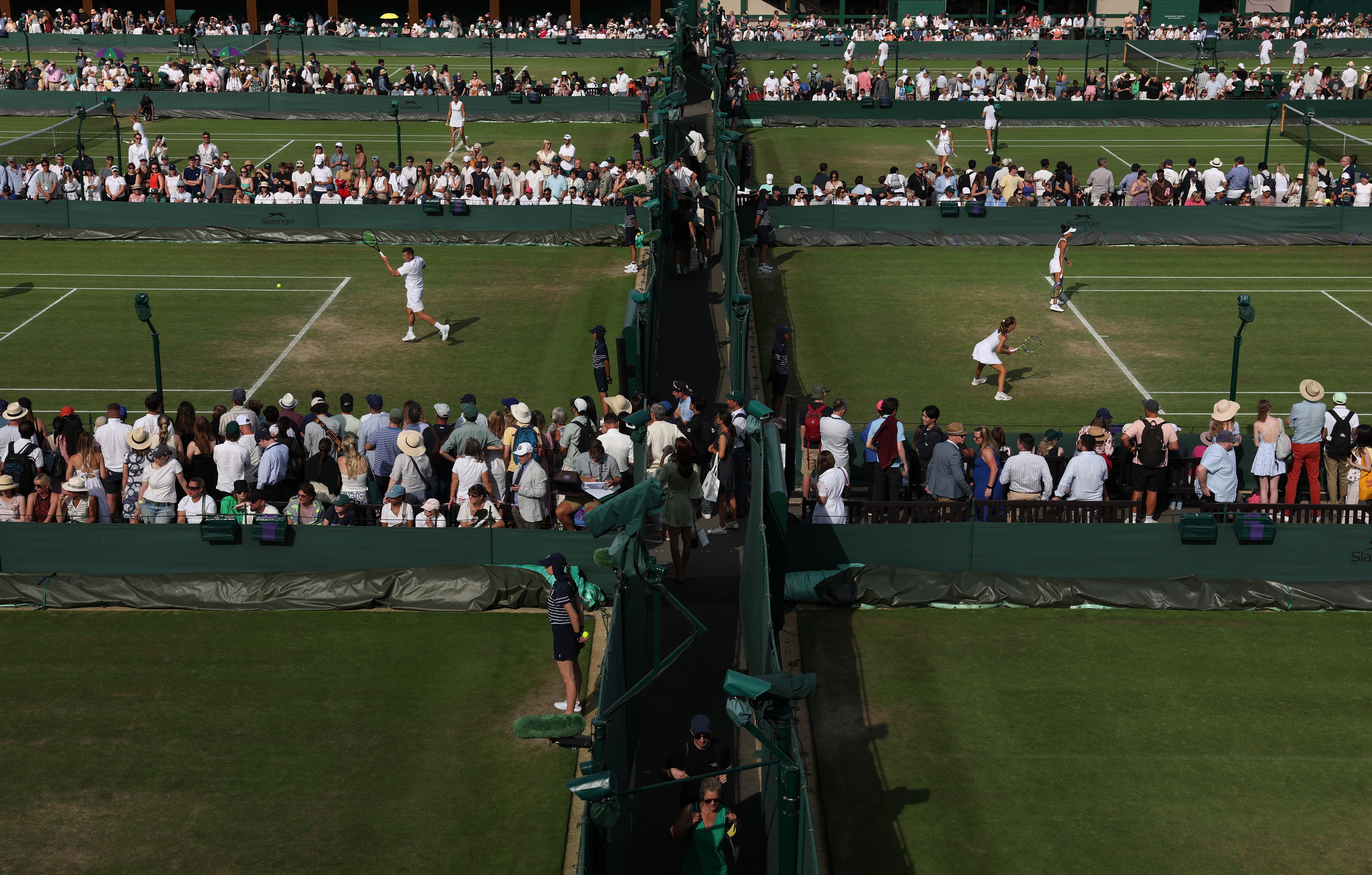 Wimbledon quebra tradição e permite homenagem a Diogo Jota em torneio histórico Foto: Reprodução