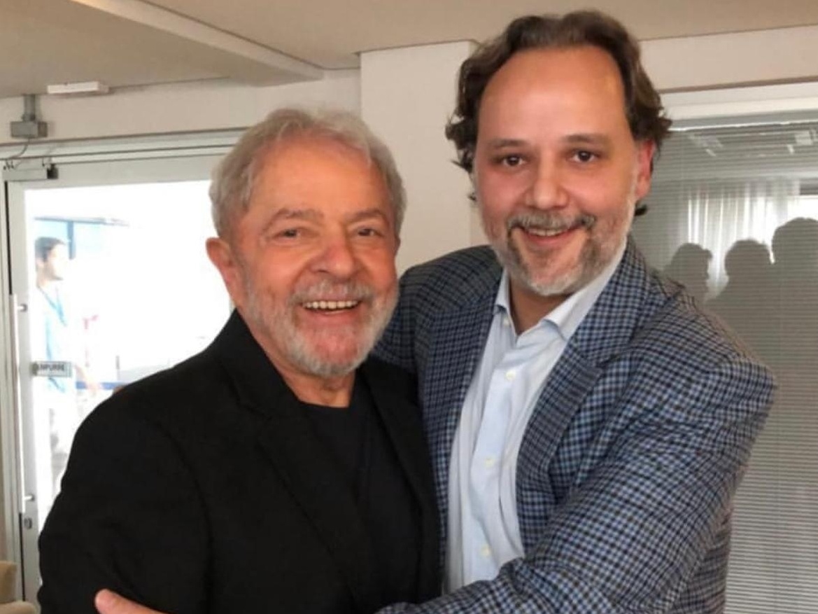 Lula e Marco Aurélio de Carvalho (Foto: Reprodução)